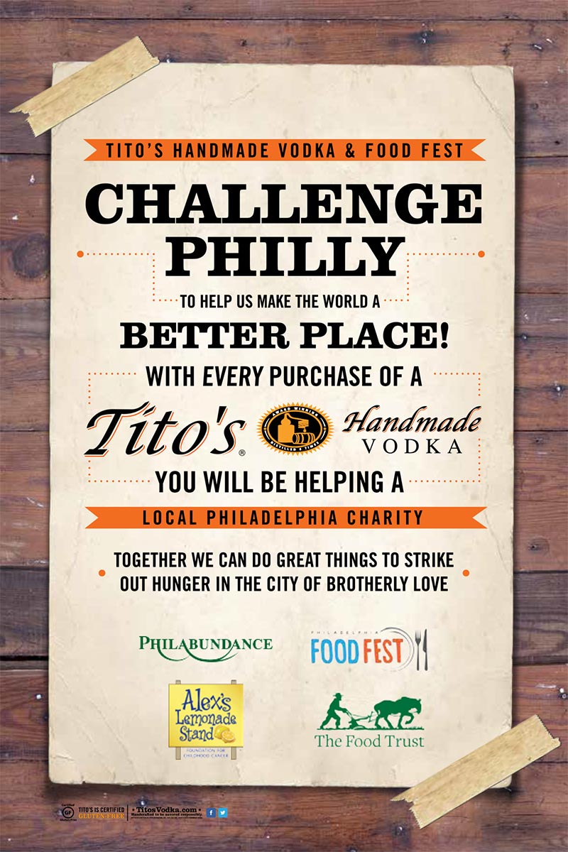 Tito's Committment to Food Fest